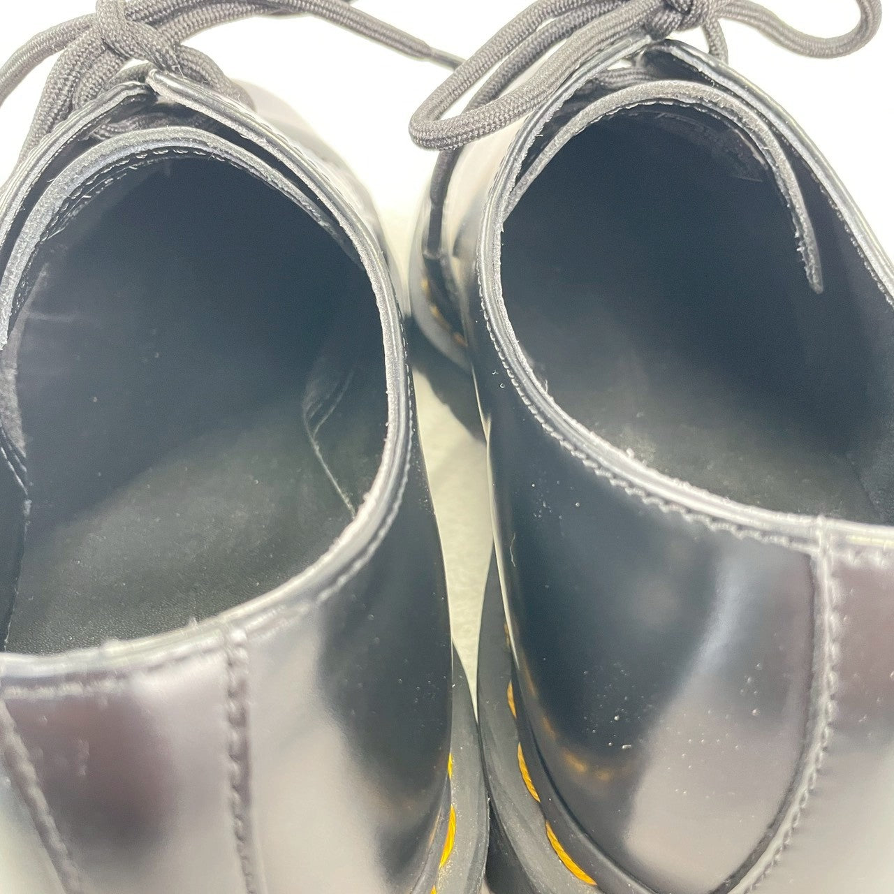 Dr. Martens 21084 Platform 3-Eye Plain Wingtip Black UK7 / Size 26.0cm [W3439]