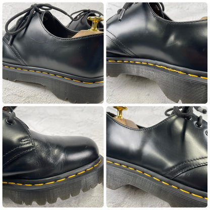 Dr. Martens 21084 Platform 3-Eye Plain Wingtip Black UK7 / Size 26.0cm [W3439]