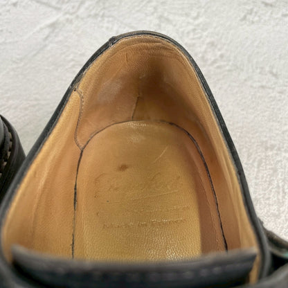 [Good Condition] Paraboot WILLIAM Double Monk Straight Boots, Black, UK 5.5 / 24cm [W3440]