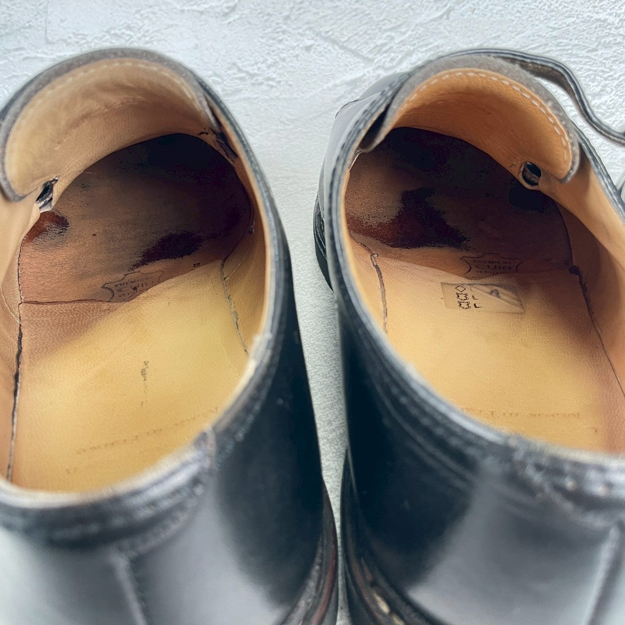 [Good Condition] Paraboot WILLIAM Double Monk Straight Boots, Black, UK 5.5 / 24cm [W3440]