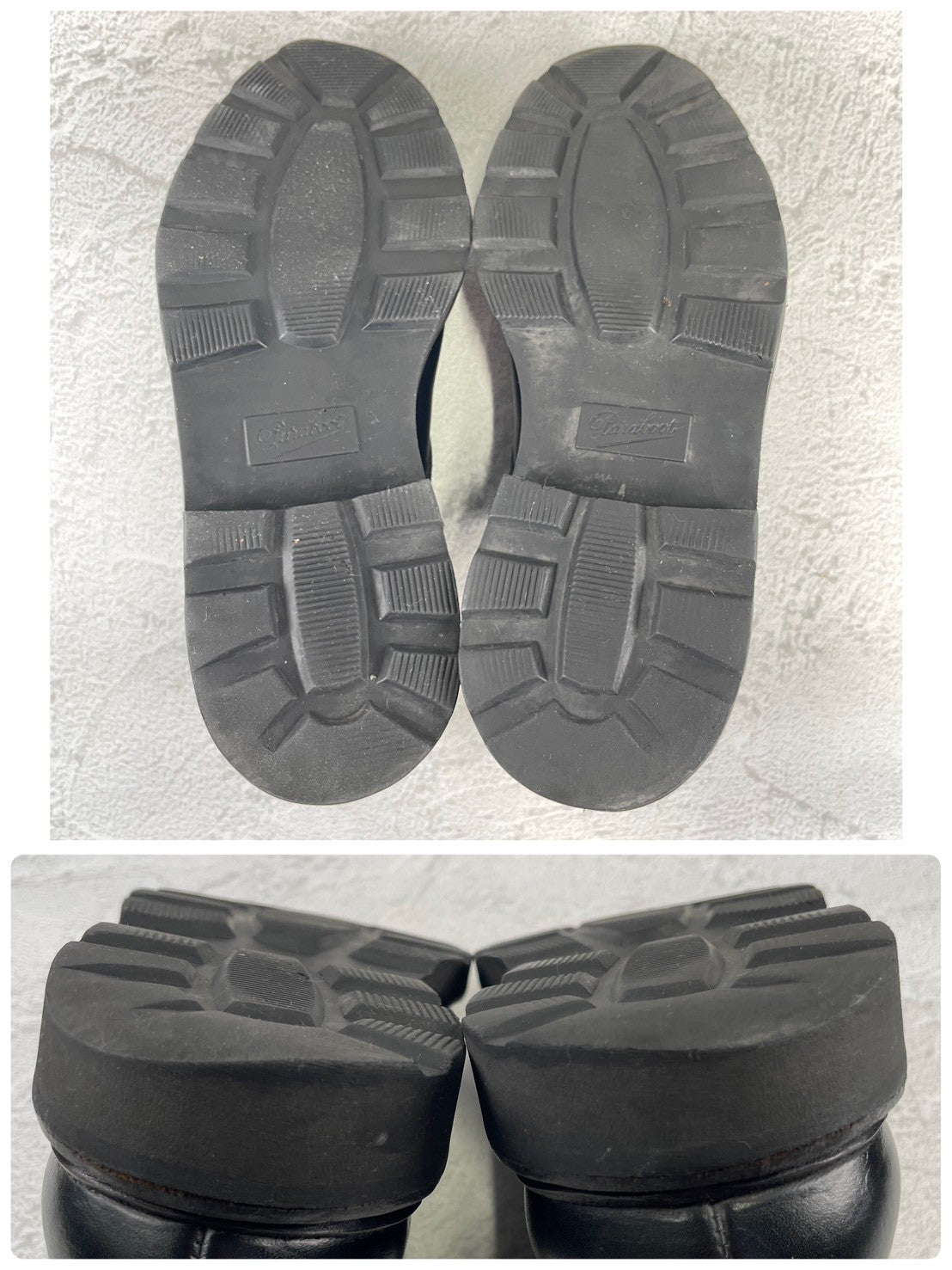 [Good Condition] Paraboot WILLIAM Double Monk Straight Boots, Black, UK 5.5 / 24cm [W3440]