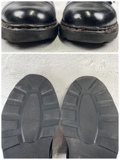 [Good Condition] Paraboot WILLIAM Double Monk Straight Boots, Black, UK 5.5 / 24cm [W3440]