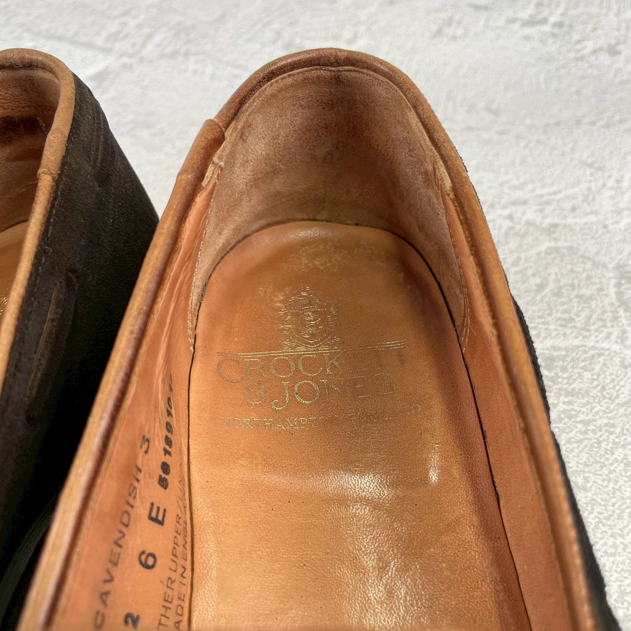 Good Condition Crockett &amp; Jones Cavendish 3 Tassel Loafers in Dark Brown Suede, Size UK6, E (Size 24.5cm) [W3437]