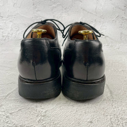 [Re-dyed] Paraboot CHAMBORD U-tip boots, black, UK7 / 25.5cm [W3441]