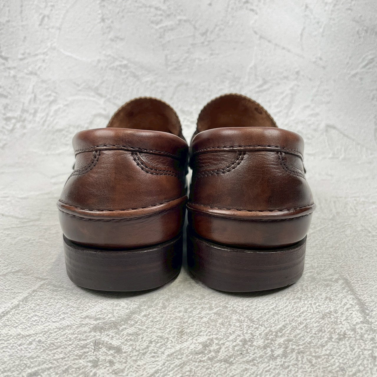 Church's TUNBRIDGE "4 Cities" penny loafers with beefroll and leather soles, brown, UK8, size 26.5m (W3444).