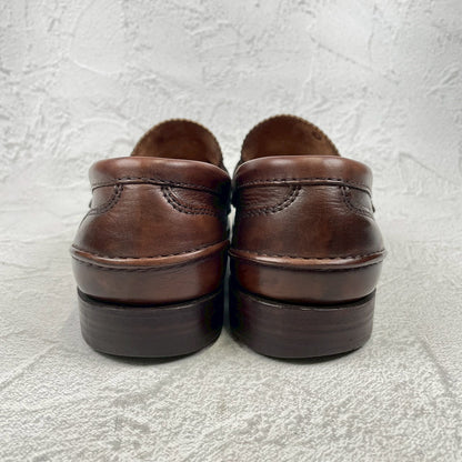 Church's TUNBRIDGE "4 Cities" penny loafers with beefroll and leather soles, brown, UK8, size 26.5m (W3444).