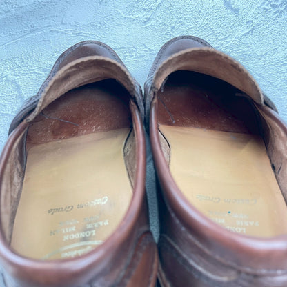 Church's TUNBRIDGE "4 Cities" penny loafers with beefroll and leather soles, brown, UK8, size 26.5m (W3444).