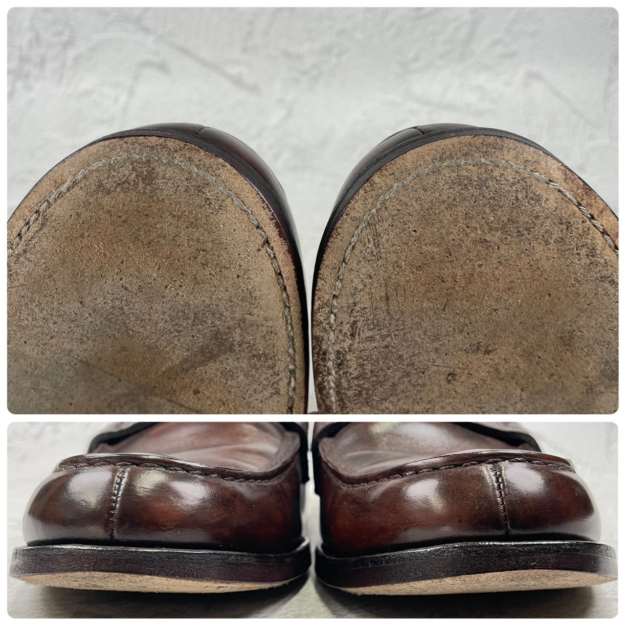 Church's TUNBRIDGE "4 Cities" penny loafers with beefroll and leather soles, brown, UK8, size 26.5m (W3444).