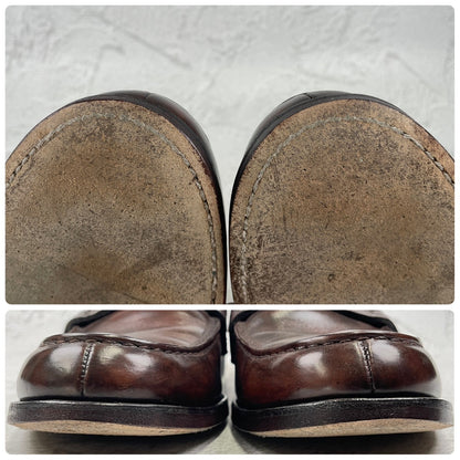 Church's TUNBRIDGE "4 Cities" penny loafers with beefroll and leather soles, brown, UK8, size 26.5m (W3444).