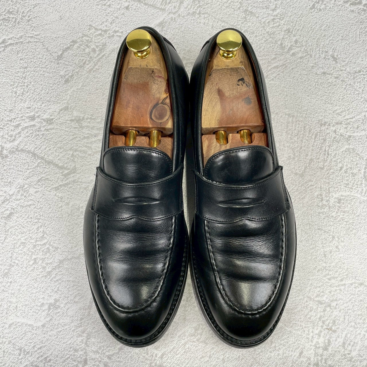 [Good Condition] BROTHER BRIDGE HARRY 234002 Penny Loafers, Doctor Sole, Black, US8.5 / 26.5cm [W3447]
