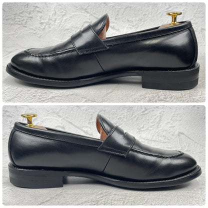 [Good Condition] BROTHER BRIDGE HARRY 234002 Penny Loafers, Doctor Sole, Black, US8.5 / 26.5cm [W3447]
