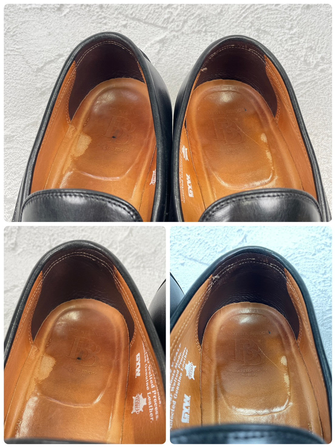 [Good Condition] BROTHER BRIDGE HARRY 234002 Penny Loafers, Doctor Sole, Black, US8.5 / 26.5cm [W3447]
