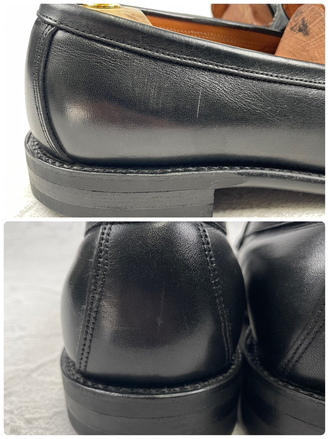 [Good Condition] BROTHER BRIDGE HARRY 234002 Penny Loafers, Doctor Sole, Black, US8.5 / 26.5cm [W3447]