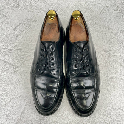 SANDERS 1137 Military Broad Arrow Apron Derby, Black, UK6, Size 25.0-25.5cm (W3450)