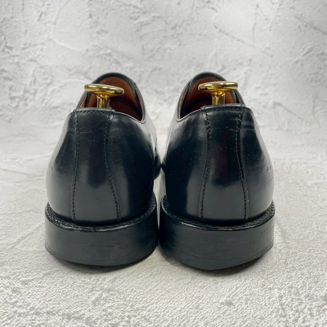 SANDERS 1137 Military Broad Arrow Apron Derby, Black, UK6, Size 25.0-25.5cm (W3450)