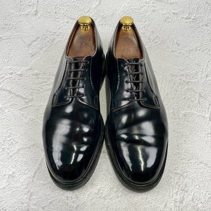Church's Shannon Polished Binder Calfskin Boots, Plain with Wingtip, Black, UK 6.5 / 25cm [W3454]