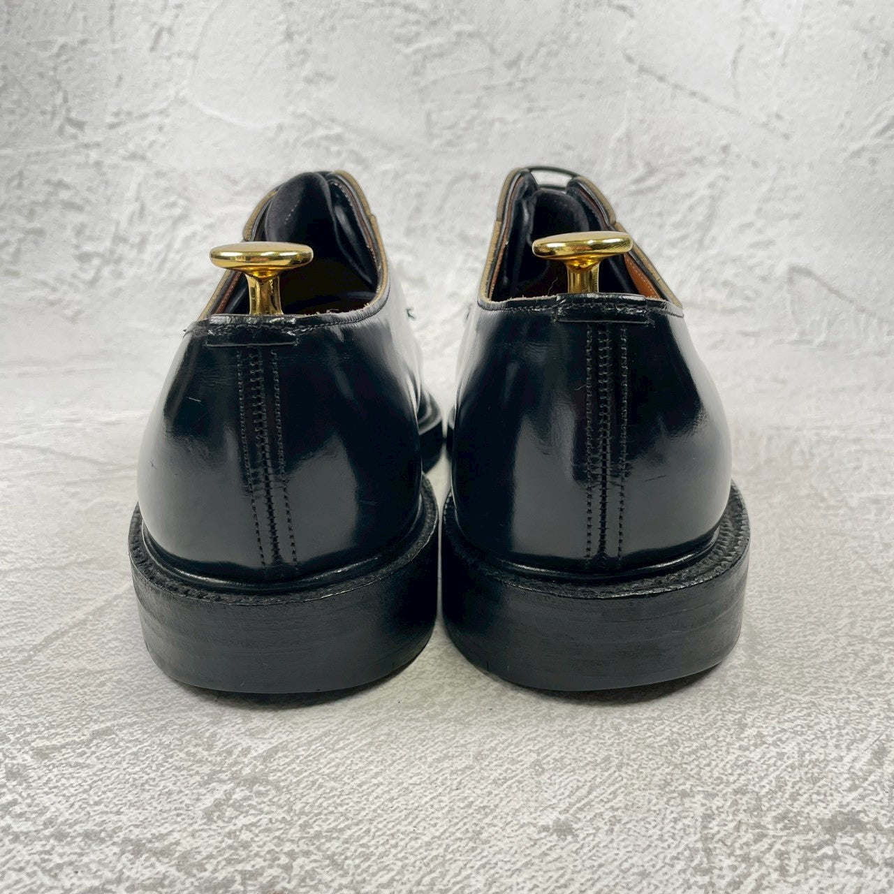 Church's Shannon Polished Binder Calfskin Boots, Plain with Wingtip, Black, UK 6.5 / 25cm [W3454]