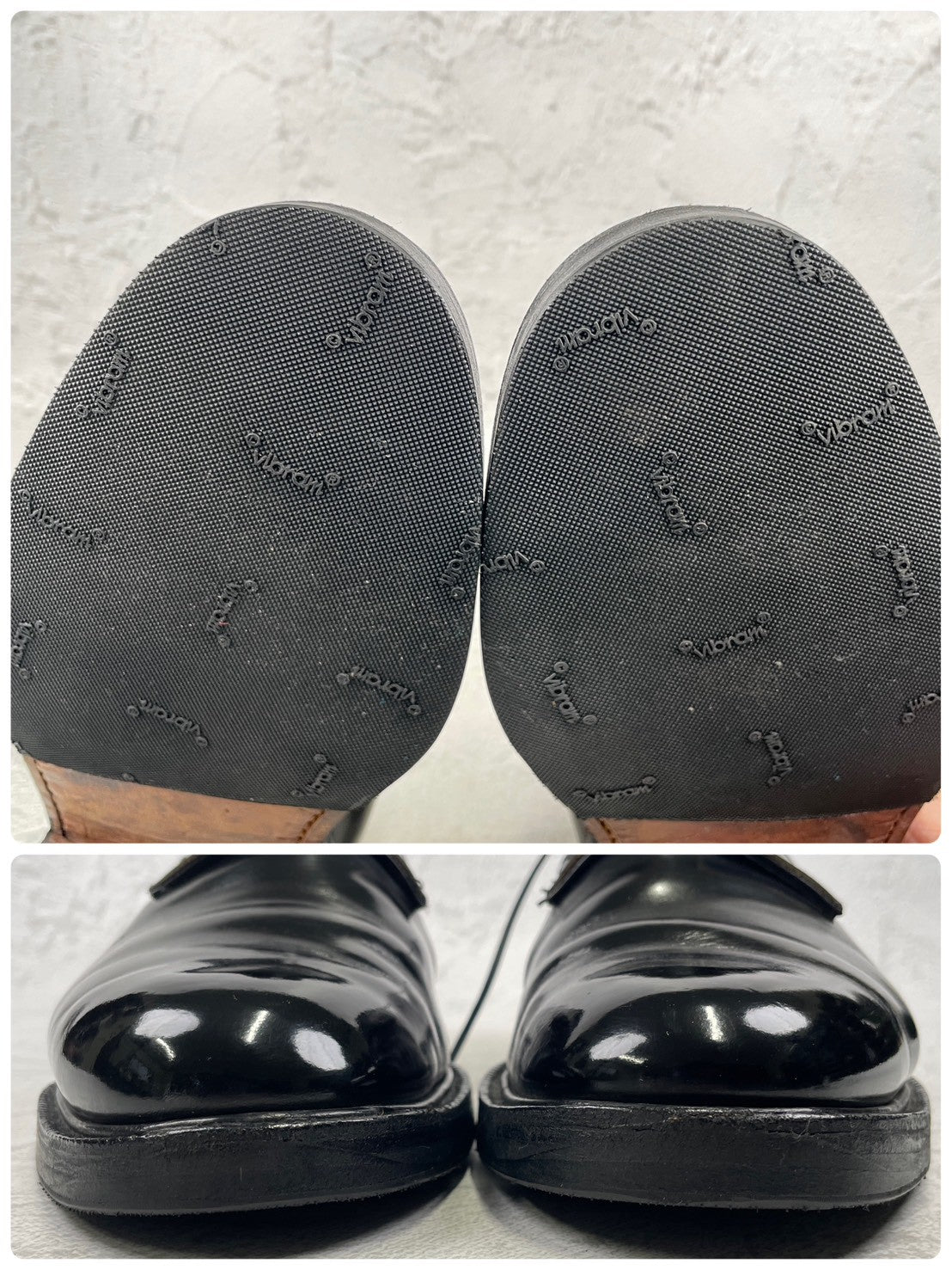 Church's Shannon Polished Binder Calfskin Boots, Plain with Wingtip, Black, UK 6.5 / 25cm [W3454]