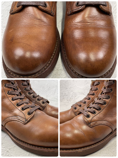[Good Condition] RED WING BLACKSMITH 9161 Plain Round Work Boots, Brown, US 7.5D / 25.5cm [W3458]