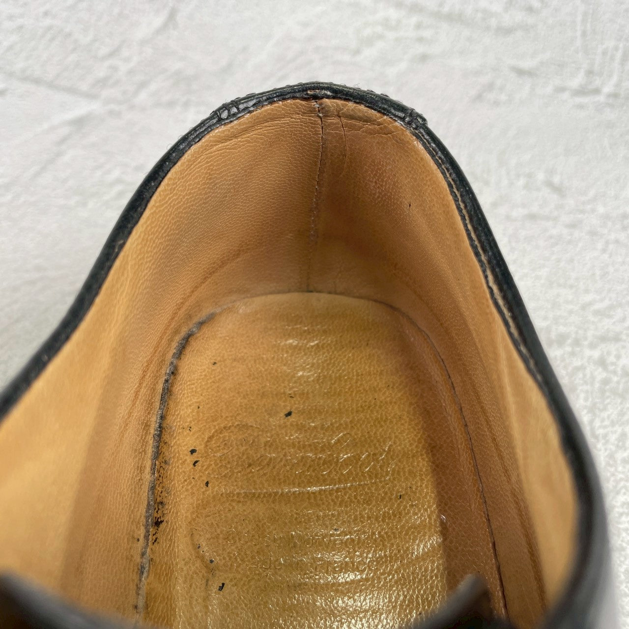 [Good Condition] Paraboot CHAMBORD U-Tip Wingtip Boots, Black, NOIR, UK5, Size 23.5cm [W3462]