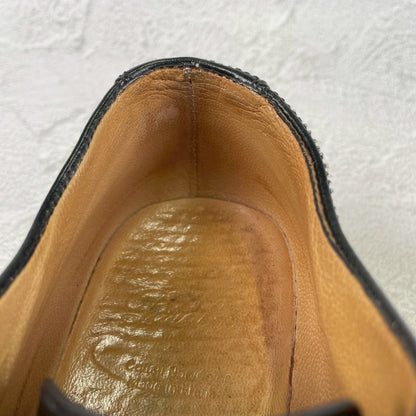 [Good Condition] Paraboot CHAMBORD U-Tip Wingtip Boots, Black, NOIR, UK5, Size 23.5cm [W3462]