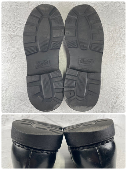 [Good Condition] Paraboot REIMS Penny Loafer in Beef Saddle Black, UK7 / Size 25.5cm [W3461]