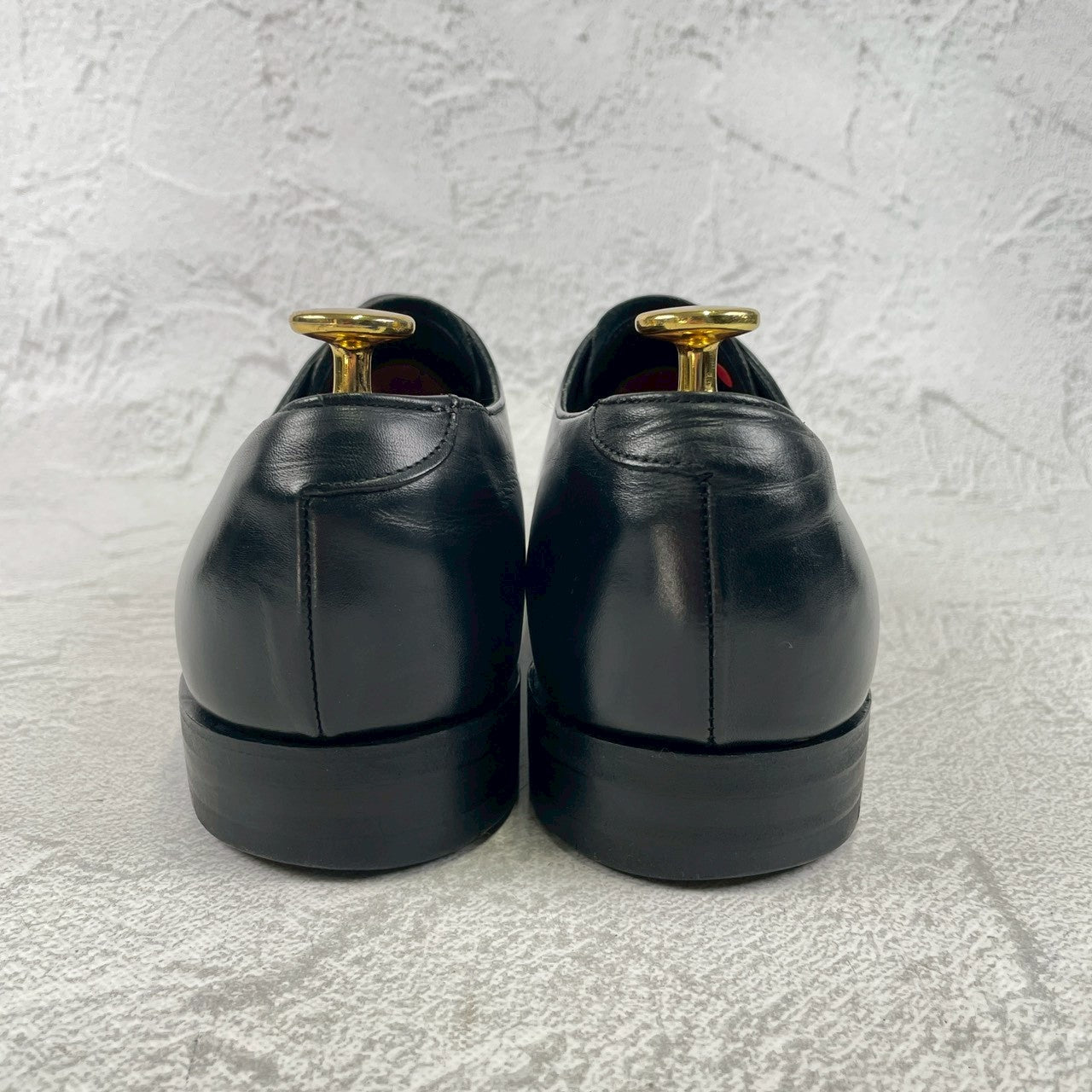 JOSEPH CHEANEY &amp; SONS Joseph Cheaney EDIFICE Exclusive Plain Wingtip Boots with 3 Eyelets, Lap Stitching, Hidden Channel, Black, UK 6.5 / 25cm [W3464]