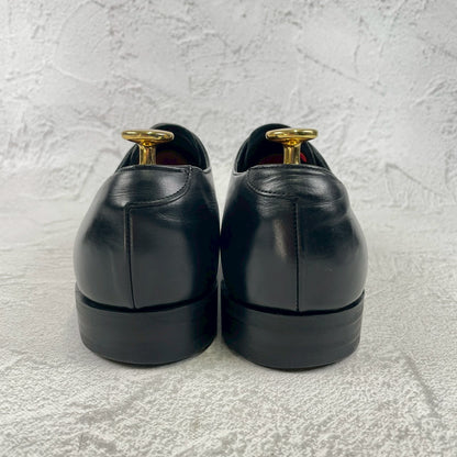 JOSEPH CHEANEY &amp; SONS Joseph Cheaney EDIFICE Exclusive Plain Wingtip Boots with 3 Eyelets, Lap Stitching, Hidden Channel, Black, UK 6.5 / 25cm [W3464]