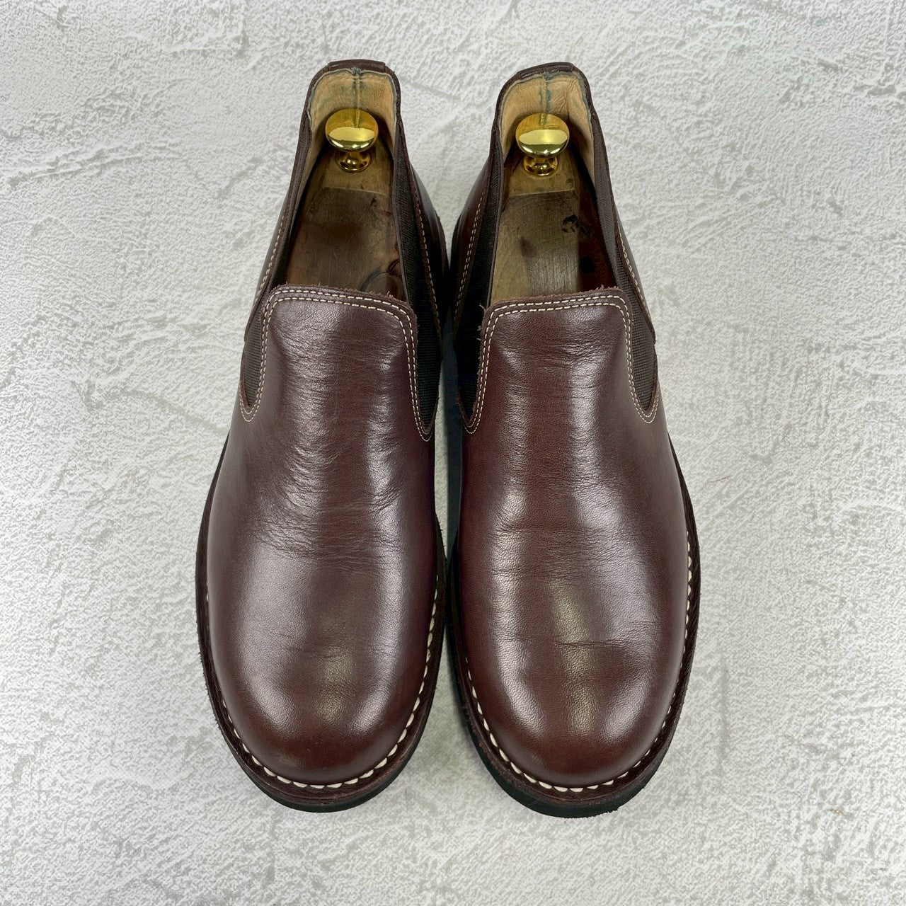 Danner D910005 Side Gore Shortcut Boots, Stitch-Down Construction, Brown, US8 / 26cm [W3466]