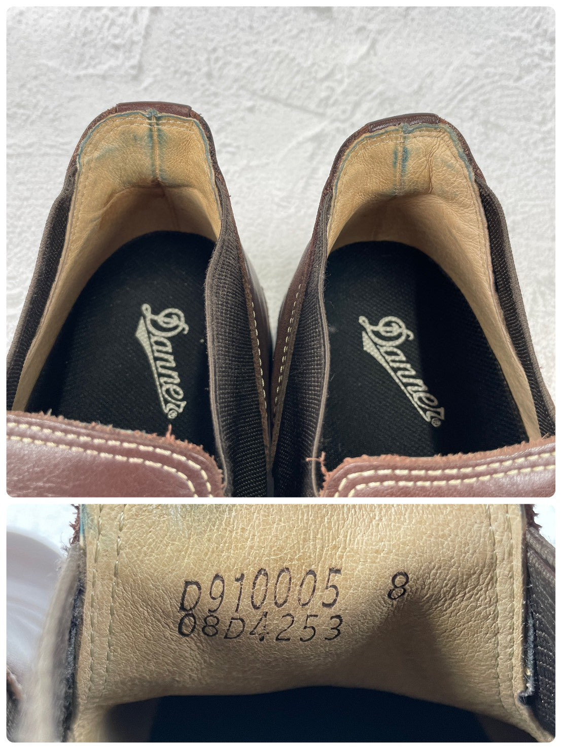 Danner D910005 Side Gore Shortcut Boots, Stitch-Down Construction, Brown, US8 / 26cm [W3466]