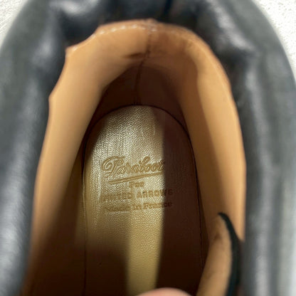 [Excellent Condition] Paraboot AVORIAZ Trekking Boots in Black, Glass Scarf, UK7 (Size 25.5cm), Exclusive to UNITED ARROWS [W3467]