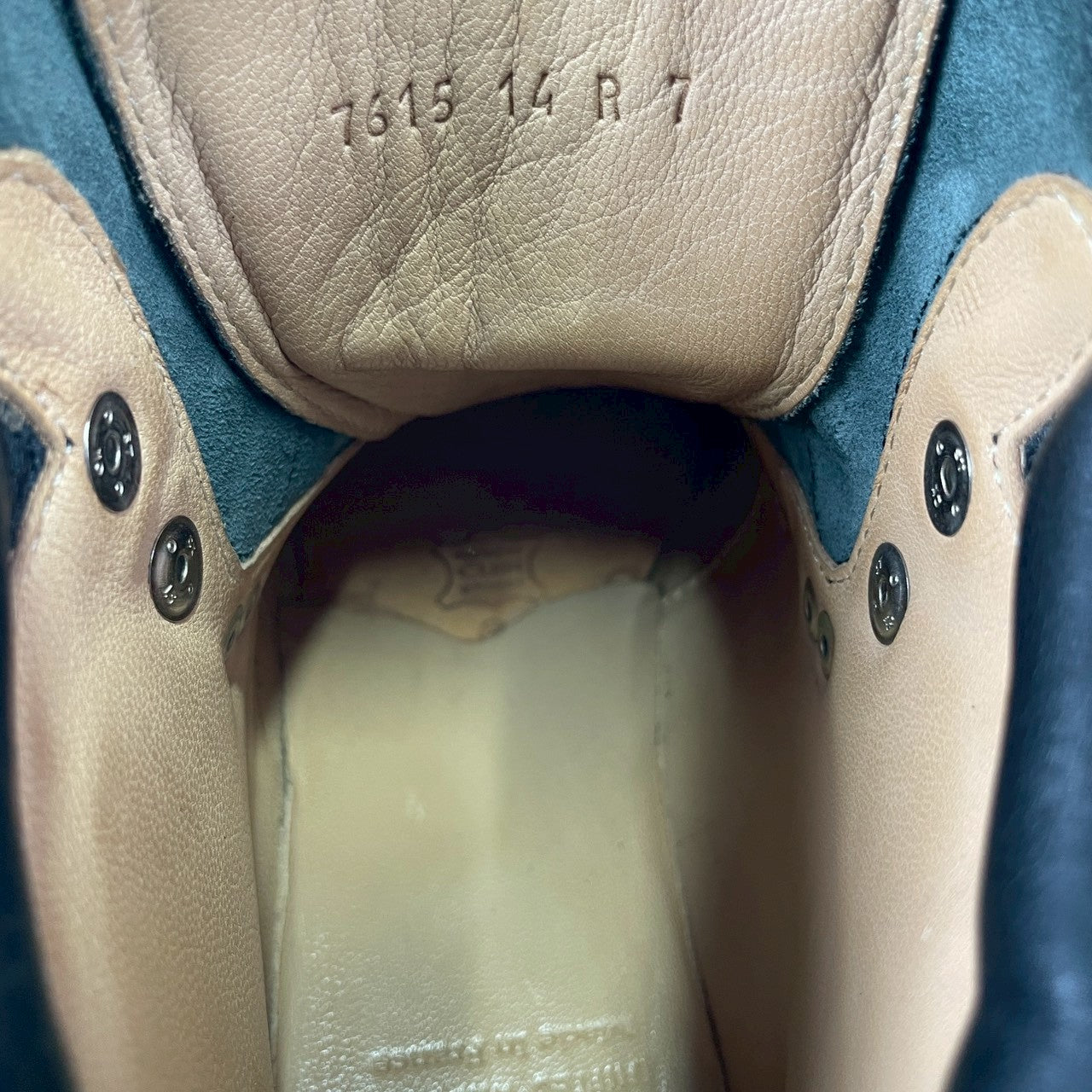 [Excellent Condition] Paraboot AVORIAZ Trekking Boots in Black, Glass Scarf, UK7 (Size 25.5cm), Exclusive to UNITED ARROWS [W3467]