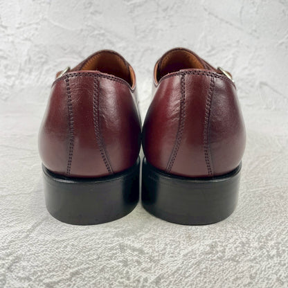 [Excellent Condition] YANKO Double Monk Strap Straight Hidden Channel Boots, Left UK 5, Right UK 5.5 / Sizes 23.5-24cm [W3468]