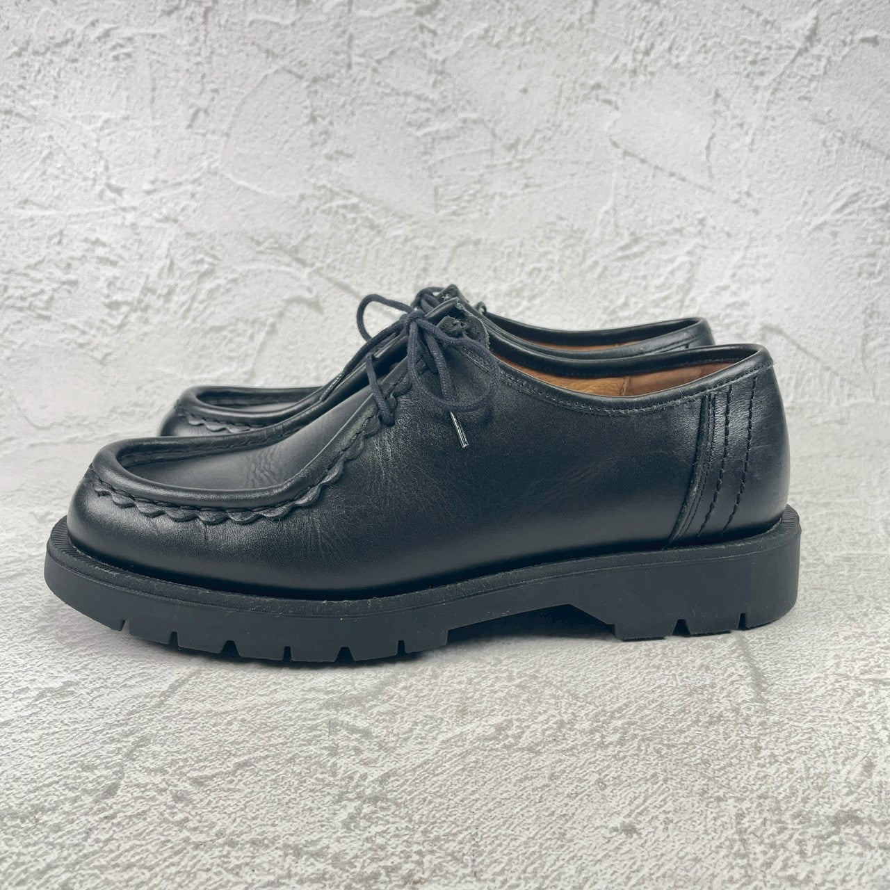 【極美品】KLEMAN クレマン PADRE パドレ チロリアンシューズ 黒 ブラック EUR40 / 25.5cm〜26.0cm【W3469】