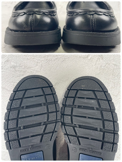 【極美品】KLEMAN クレマン PADRE パドレ チロリアンシューズ 黒 ブラック EUR40 / 25.5cm〜26.0cm【W3469】
