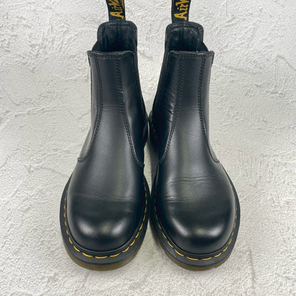 【極美品】Dr.Martens ドクターマーチン 2976 BEX サイドゴア チェルシーブーツ 黒 ブラック UK6 / 25.0cm【W3481】