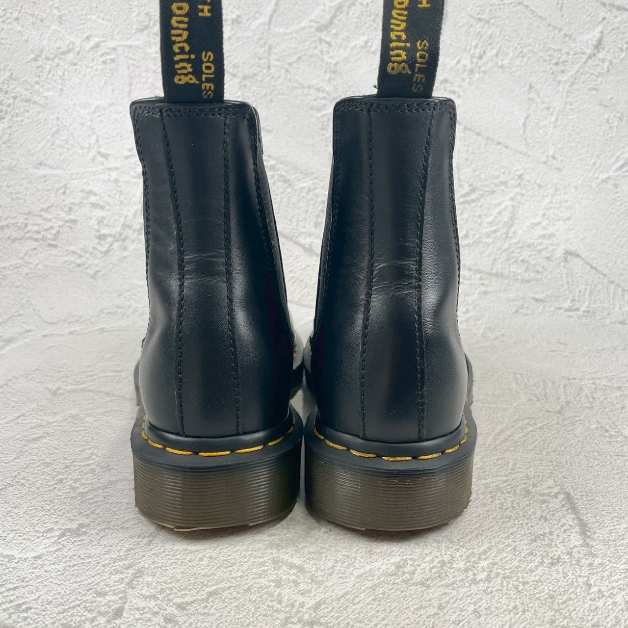 【極美品】Dr.Martens ドクターマーチン 2976 BEX サイドゴア チェルシーブーツ 黒 ブラック UK6 / 25.0cm【W3481】