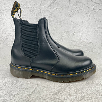 【極美品】Dr.Martens ドクターマーチン 2976 BEX サイドゴア チェルシーブーツ 黒 ブラック UK6 / 25.0cm【W3481】