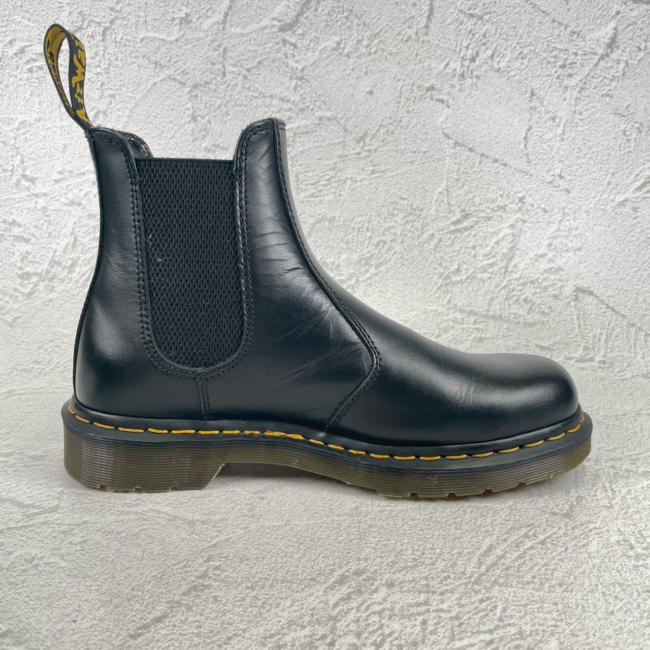 【極美品】Dr.Martens ドクターマーチン 2976 BEX サイドゴア チェルシーブーツ 黒 ブラック UK6 / 25.0cm【W3481】