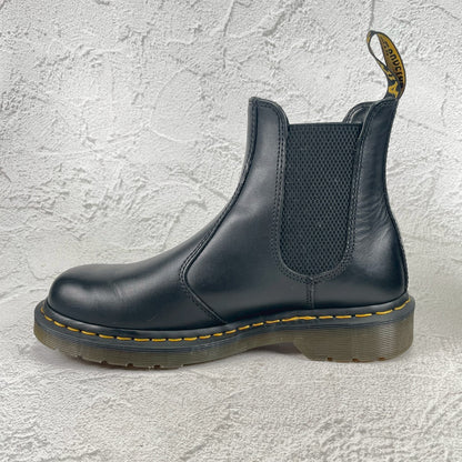 【極美品】Dr.Martens ドクターマーチン 2976 BEX サイドゴア チェルシーブーツ 黒 ブラック UK6 / 25.0cm【W3481】