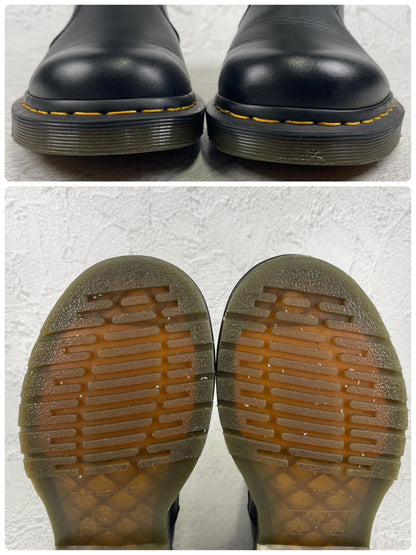 【極美品】Dr.Martens ドクターマーチン 2976 BEX サイドゴア チェルシーブーツ 黒 ブラック UK6 / 25.0cm【W3481】