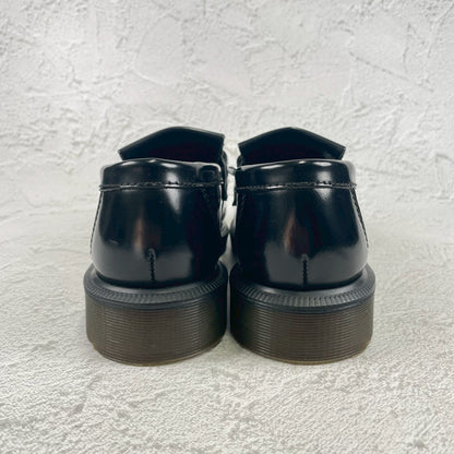 【美品】Dr.Martens ドクターマーチン ADRIAN SNAFFLE スナッフルビットローファー 黒 ブラック UK6 / 25.0cm【W3474】