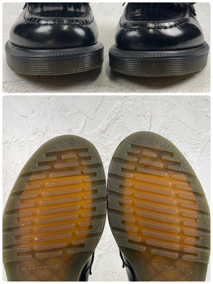 【美品】Dr.Martens ドクターマーチン ADRIAN SNAFFLE スナッフルビットローファー 黒 ブラック UK6 / 25.0cm【W3474】