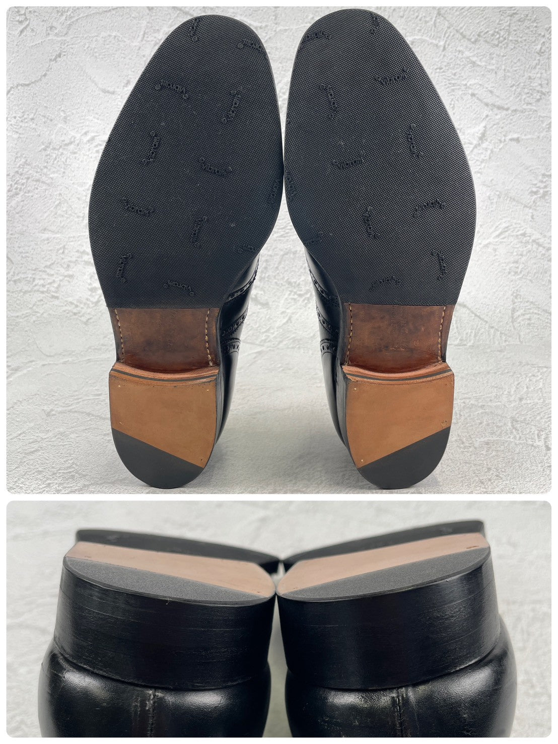 【リフト交換済み】Church's チャーチ CHETWYND チェットウインド ウイング 内羽根 旧チャーチ 3都市 黒 ブラック UK9 / 27.5cm【W3486】