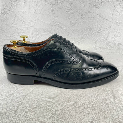 【リフト交換済み】Church's チャーチ CHETWYND チェットウインド ウイング 内羽根 旧チャーチ 3都市 黒 ブラック UK9 / 27.5cm【W3486】