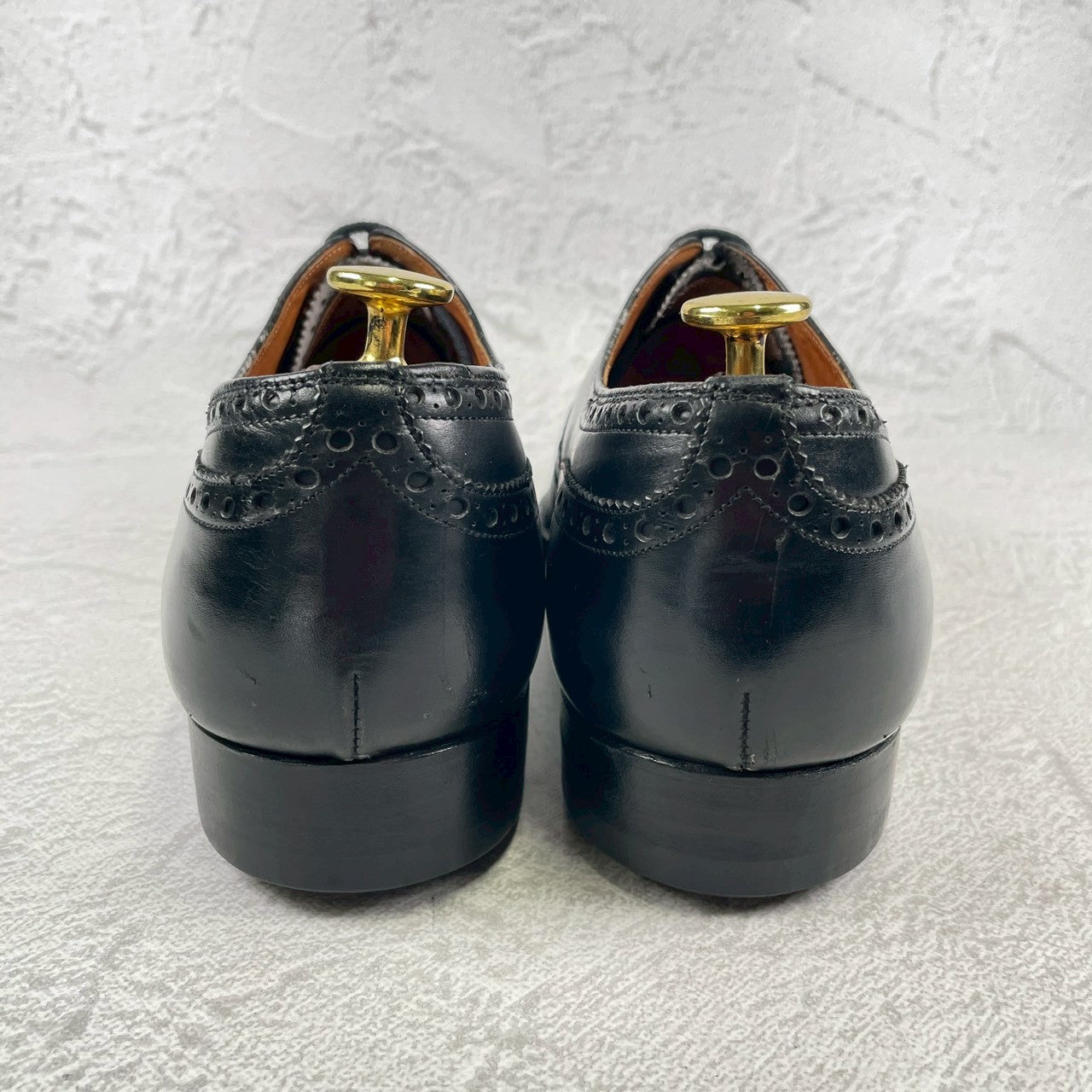 【リフト交換済み】Church's チャーチ CHETWYND チェットウインド ウイング 内羽根 旧チャーチ 3都市 黒 ブラック UK9 / 27.5cm【W3486】