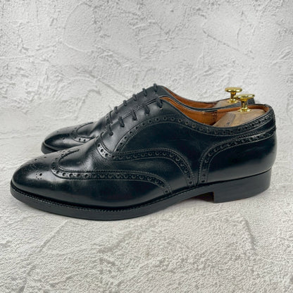 【リフト交換済み】Church's チャーチ CHETWYND チェットウインド ウイング 内羽根 旧チャーチ 3都市 黒 ブラック UK9 / 27.5cm【W3486】