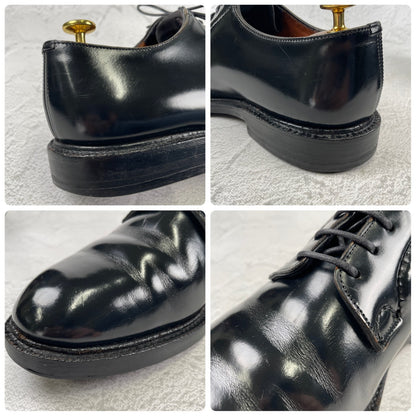 【4都市】Church's チャーチ SHANNON シャノン 224ラスト プレーン 外羽根 茶芯 旧チャーチ 黒 ブラック UK7 / 25.5cm相当【W3485】