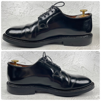 【4都市】Church's チャーチ SHANNON シャノン 224ラスト プレーン 外羽根 茶芯 旧チャーチ 黒 ブラック UK7 / 25.5cm相当【W3485】