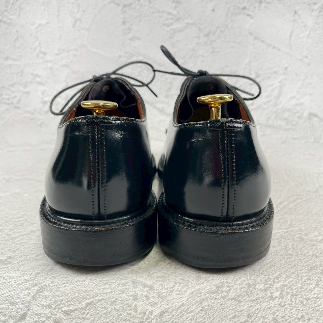 【4都市】Church's チャーチ SHANNON シャノン 224ラスト プレーン 外羽根 茶芯 旧チャーチ 黒 ブラック UK7 / 25.5cm相当【W3485】